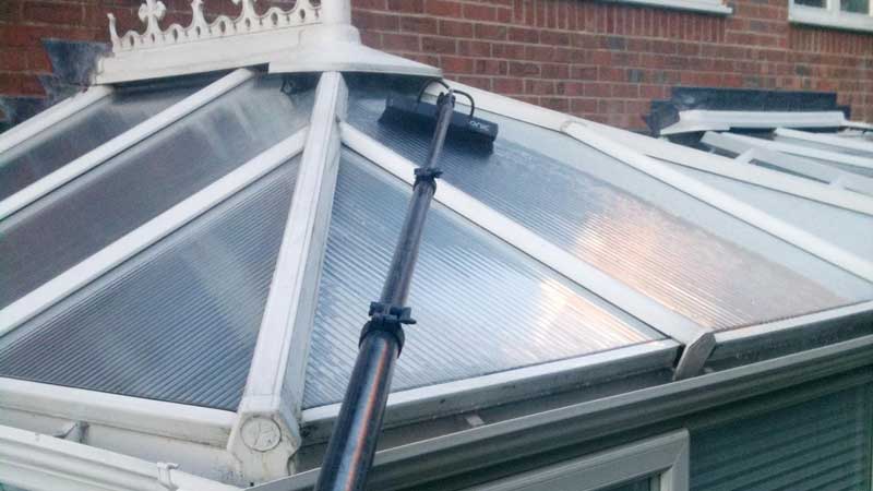 Cleaning A UPVC Conservatory